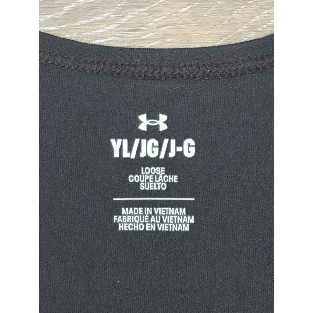 Under Armour‎ Kids Pride Tank Top Black Love All Athletes Rainbow Logo YL NEW - Picture 2 of 4